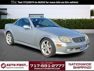 2001 Mercedes-Benz SLK 320 VIN: WDBKK65F21F229974