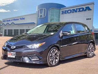 2016 Scion iM  Black VIN: JTNKARJE8GJ519429