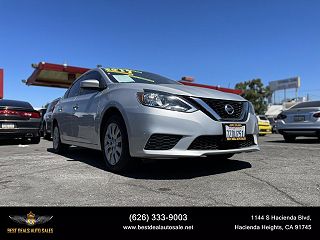 2017 Nissan Sentra SV 3N1AB7AP3HY345109 in Hacienda Heights, CA 1