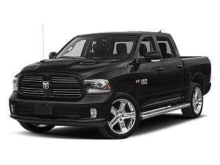 2017 Ram 1500  Black VIN: 1C6RR7UTXHS738373