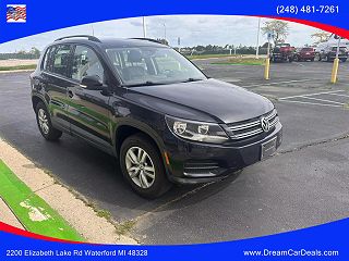 2017 Volkswagen Tiguan S VIN: WVGAV7AX2HK005349