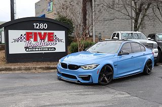 2018 BMW M3  Blue VIN: WBS8M9C55J5L00469
