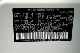 2019 Subaru Outback 2.5i 4S4BSAFC8K3309738 in Auburn, MA 33