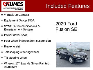 2020 Ford Fusion SE 3FA6P0HD0LR162881 in Sycamore, IL 2