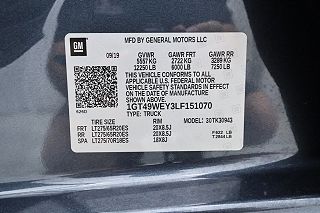 2020 GMC Sierra 3500HD Denali 1GT49WEY3LF151070 in Canfield, OH 16