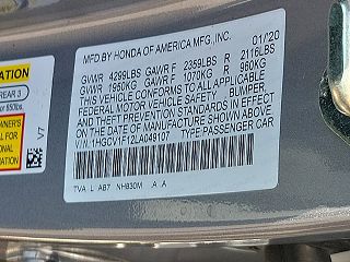2020 Honda Accord LX 1HGCV1F12LA049107 in Denville, NJ 25