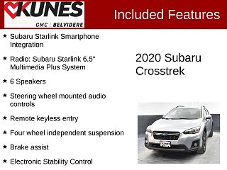 2020 Subaru Crosstrek Premium JF2GTAPC6L8235523 in Belvidere, IL 2