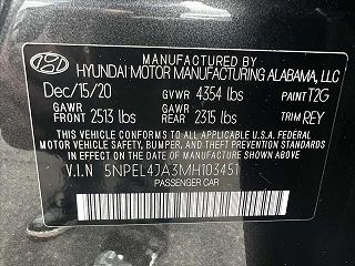 2021 Hyundai Sonata SEL 5NPEL4JA3MH103451 in New Rochelle, NY 16