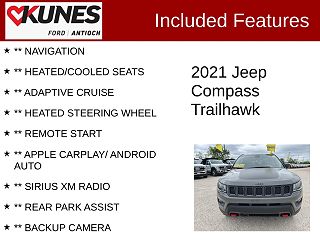 2021 Jeep Compass Trailhawk 3C4NJDDB5MT598343 in Antioch, IL 2
