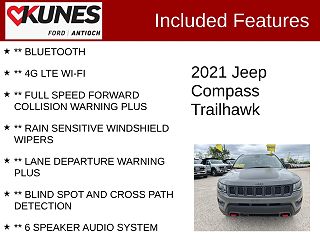 2021 Jeep Compass Trailhawk 3C4NJDDB5MT598343 in Antioch, IL 3