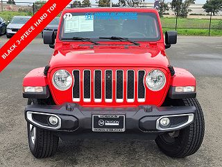 2021 Jeep Wrangler Sahara 1C4HJXEN1MW592332 in Milpitas, CA 3