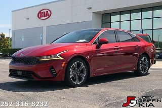 2021 Kia K5 EX Red VIN: 5XXG34J2XMG046548