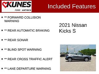 2021 Nissan Kicks S 3N1CP5BV5ML464489 in Antioch, IL 3
