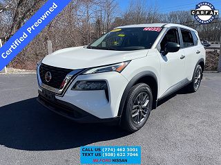 2021 Nissan Rogue S 5N1AT3AB4MC769016 in Milford, MA 1