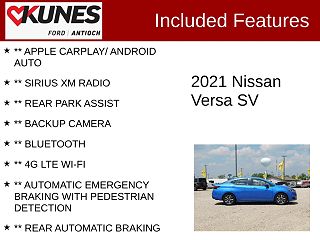 2021 Nissan Versa SV 3N1CN8EV5ML829451 in Antioch, IL 2