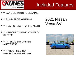 2021 Nissan Versa SV 3N1CN8EV5ML829451 in Antioch, IL 3