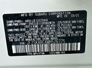 2021 Subaru Forester Sport JF2SKARC4MH526775 in Eau Claire, WI 37