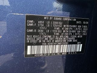 2021 Subaru Outback Premium 4S4BTAFCXM3120203 in Saint James, NY 33