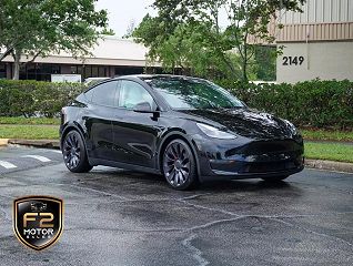 2021 Tesla Model Y Performance VIN: 5YJYGDEF5MF230207