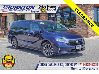 2022 Honda Odyssey EX VIN: 5FNRL6H76NB060795