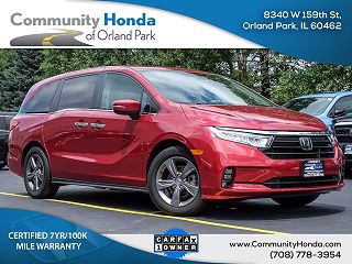 2022 Honda Odyssey EX VIN: 5FNRL6H52NB036623