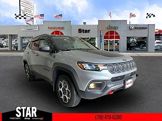 2022 Jeep Compass Trailhawk 3C4NJDDB9NT121755 in Queens Village, NY 1