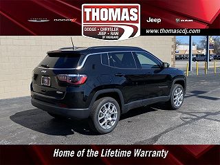 2024 Jeep Compass Latitude 3C4NJDFN2RT123828 in Highland, IN 8