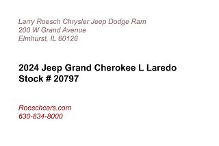 2024 Jeep Grand Cherokee L Laredo 1C4RJKAG0R8530186 in Elmhurst, IL 2