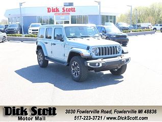 2024 Jeep Wrangler Sahara 1C4PJXEG8RW267391 in Fowlerville, MI 1