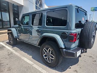 2024 Jeep Wrangler Sahara 1C4PJXEG4RW308261 in Lawton, OK 3