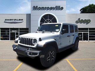 2024 Jeep Wrangler Sahara 1C4PJXEG3RW302385 in Monroeville, PA 1