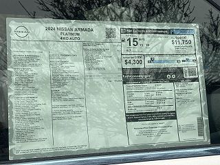 2024 Nissan Armada Platinum Edition JN8AY2DB6R9850233 in Flagstaff, AZ 19