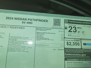 2024 Nissan Pathfinder SV 5N1DR3BC1RC256400 in Suitland, MD 8