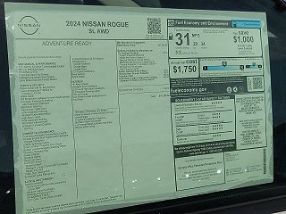 2024 Nissan Rogue SL 5N1BT3CBXRC726664 in Harrisburg, PA 6