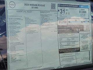 2024 Nissan Rogue SV 5N1BT3BB0RC738744 in Harrisburg, PA 7