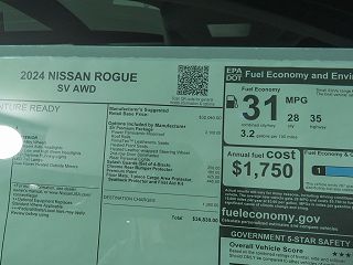 2024 Nissan Rogue SV 5N1BT3BB4RC728539 in Suitland, MD 8