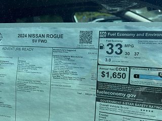 2024 Nissan Rogue SV 5N1BT3BA2RC727641 in Suitland, MD 8