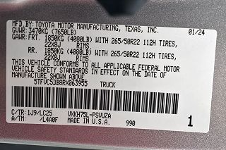 2024 Toyota Tundra Capstone 5TFVC5DB8RX063955 in Panama City, FL 15