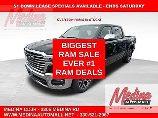 2025 Ram 1500 Laramie 1C6SRFJP9SN525701 in Medina, OH 1